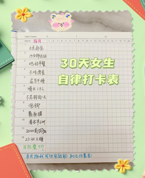 目标日-自律打卡倒计时助手 多目标管理界面 学习健身工作打卡示例