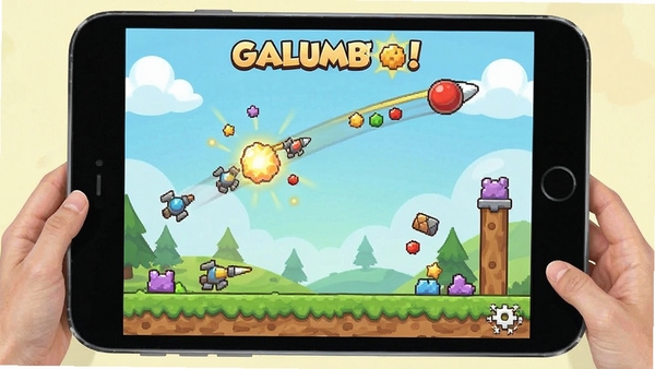 Galumb��Ϸ�������еĵ��䴳�س���չʾ��Ƭ����������