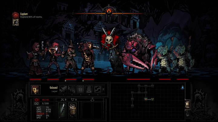 �ڰ�����������(Darkest Dungeon)��ͼ