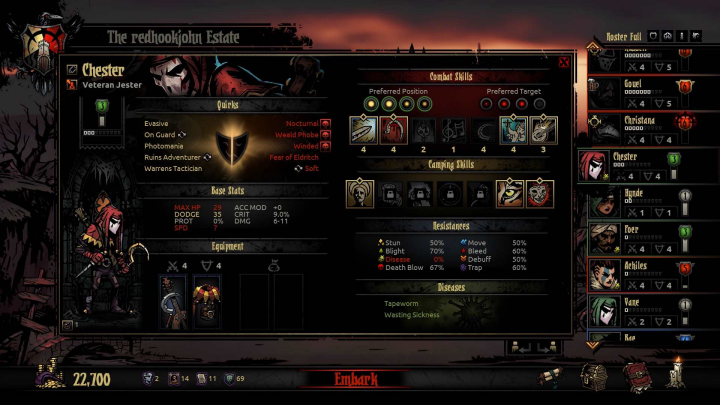 �ڰ�����������(Darkest Dungeon)��ͼ