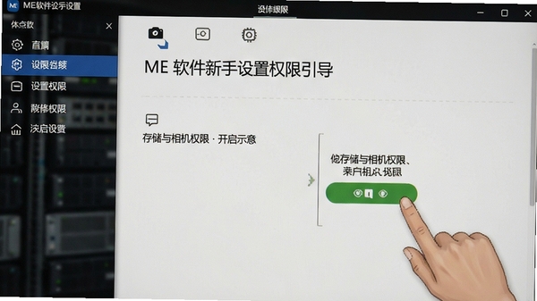 ME������������Ȩ���������棬�洢�����Ȩ�޿���ʾ��