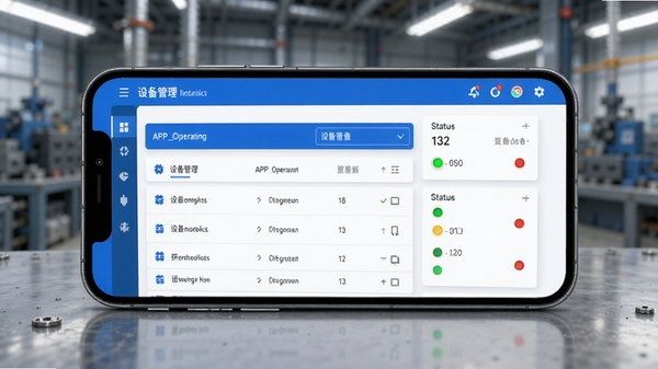 APP_Operating����������չʾ���ִ�����ҵ����ֻ���Ļ����ʾ�豸�����Ǳ��̣�������ɫ�����רҵ�������豸�б���״ָ̬ʾ��
