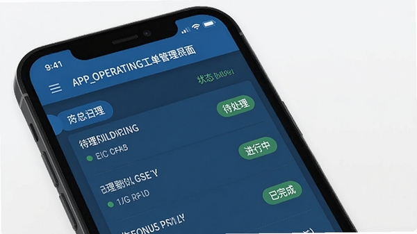 APP_Operating�����������棬�ֻ���Ļ��ʾ�����б���״̬��ǩ����ҵ��ɫ�������UI��ƣ������������������С�����ɷ���
