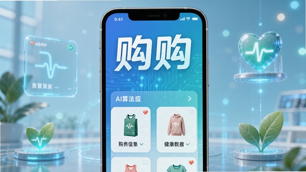 ����APP���ܽ����Ƽ����ܽ��棬AI�㷨�����û����������Ƽ���Ʒ��������пƼ����뽡��Ԫ�أ��������ƹ�����Ŀ��ʾ