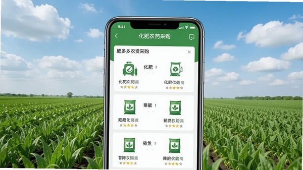 �ʶ��ũ�ʲɹ�APP������չʾ���ֻ���Ļ�г��ֻ���ũҩ�����б�������Ϊ��ɫũ����������ƣ�����������Ȼ��ͻ��ũҵ��������