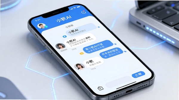 С��AI���ܶԻ�����չʾ���ֻ���Ļ����ʾ�û���С��AI�ĶԻ���¼����������ˬ������ɫ�����Ƽ���ʮ��