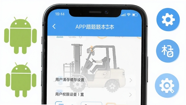 �ֻ���Ļ��ʾ�泵˾�������APP�Ĵ��Ȿ���棬�Ա��а�׿�����˺����ó���ͼ�꣬��ʾ�û����������Ȩ�����ã����������