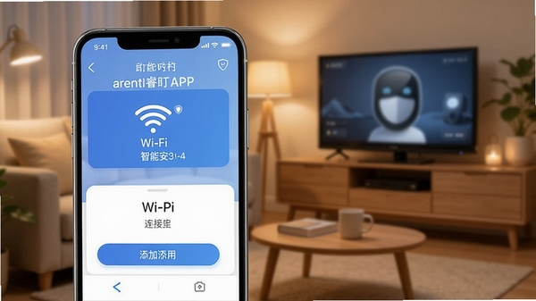 Arenti�APP�豸���ӽ����ͼ���ֻ���Ļ��ʾWi-Fi���Ӳ��裬����Ϊ��ܰ�Ҿӻ�����ͻ�����ܰ�������