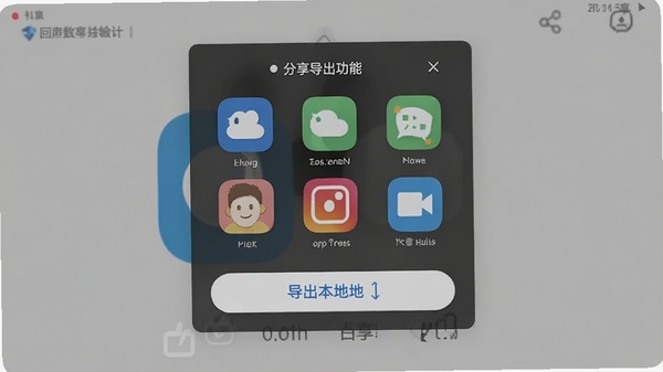 ����app�����������ܽ��棬�������������ʾ����罻Ӧ��ͼ�꣬�ײ��е��������ص�ѡ�ť���������ֱ���Ѻ�