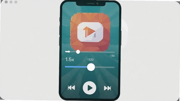 ����app��Ƶ�طŽ��棬��ʾ���Ž������ͱ��ٵ��ڻ��飬��ǰ������ʾΪ1.5x������ײ��в��ſ��ư�ť�����岼����������