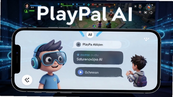 PlayPal AI�����������泡�����ֻ���Ļ��ʾAI��ɫ����ҶԻ����棬����Ϊ��Ϸ��ս���棬�Ƽ�����ɫ��Ч����������PlayPal AI��Ŀ��ʾ