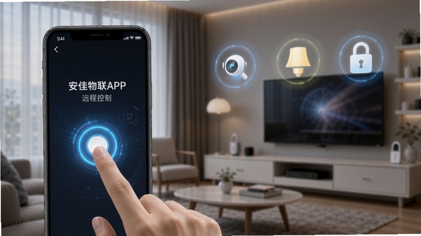 ��������APPԶ�̿��ƽ��棬�û���ָ����ֻ���Ļ�ϵĿ��ذ�ť������Ϊ���������豸��������������ͷ���ƹ⡢����ͼ�����𣬿Ƽ��й�Ч��ͻ����������Զ�̿��ƹ���