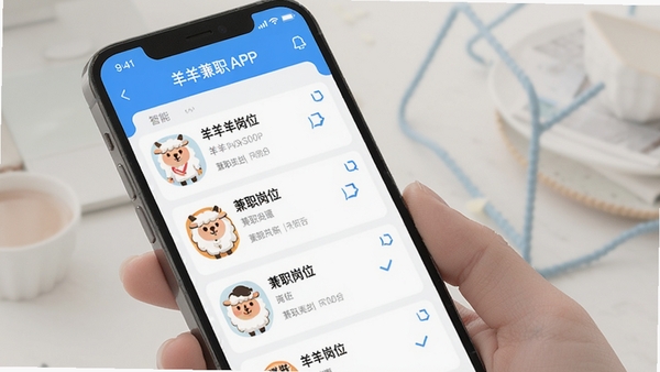 �����ְAPP����չʾ���ֻ���Ļ�г��ּ�ְ��λ�б�������ɸѡ���ܣ��ִ���Լ�������ɫ��