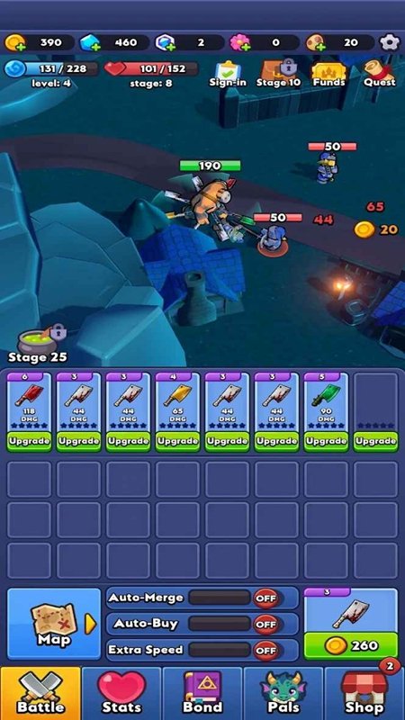 Idle Slayer��ͷ�������޽����ʯ���ͼ