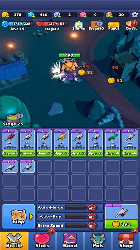 Idle Slayer��ͷ�������޽����ʯ���ͼ