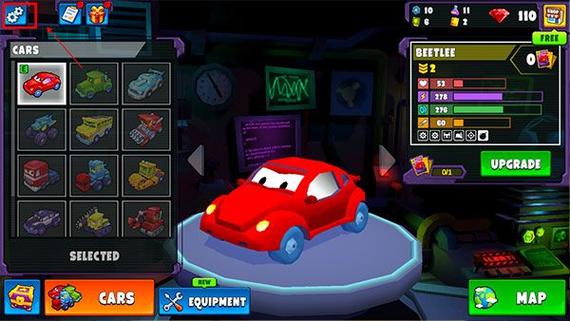��񳵳Գ�5���ò˵�Mod��(Car Eats Car 5)��Ϸ������ս����