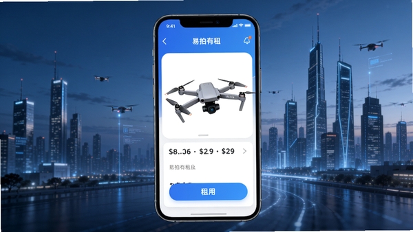 ��������APP����չʾ������˻�����ѡ�����ִ���UI��ƣ���ɫ��ɫ�����ֻ���Ļ�г��ִ����˻���Ʒͼ�����ð�ť������Ϊ�Ƽ��г��������