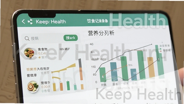 Keep Health ��ʳ��¼����չʾʳ��������Ӫ������ͼ��������������ˮӡ
