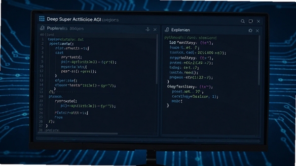 Deep�����˹�����AGI���븨�����棬��ʾPython������������ͣ��Ƽ�������