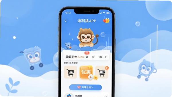 ����ԳAPP������չʾ���ֻ���Ļ�г��ֹ��ﷵ�����Ż�ȯ��ѯ���ܣ�����Ϊ���µ�����ɫ����ͻ��ʡǮ����