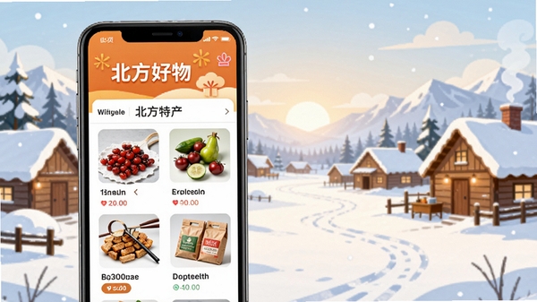 ��������APP��ҳչʾͼ���ֻ���Ļ��ʾ�����ز���Ʒ�б�������Ϊ��Լ�ı���ѩ����廭��ͻ�����������Ʒ�Ʊ�ʶ��ɫ����ů���������̹����Χ