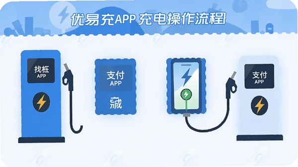 ���׳�APP����������ͼ��չʾ����׮��֧����ɵ��ĸ����裬����ƽ����ƣ���ɫ��ɫ��