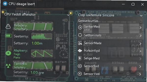 CPU�豸��Ϣ������ؽ����봫�����б�չʾ