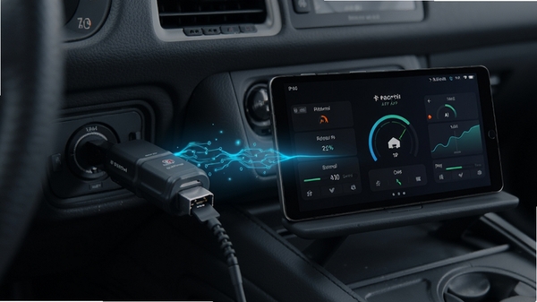 ��̩��APP���ֻ��복��֮����������ʾ��ͼ��OBD�豸���복���ӿڣ��ֻ���ʾ����ͬ�����Ƽ�����Ч��AI����