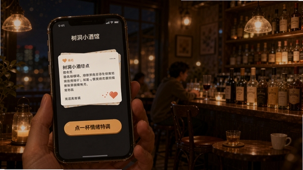 ����С�ƹ�APP��ҳ����չʾ��ůɫ�ƹݷ��ҹ����Χ���ֻ���Ļ����ʾ�������߿�Ƭ�롰��һ�������ص�����ť��������ܰ�������ʺ�����վ��ͼ