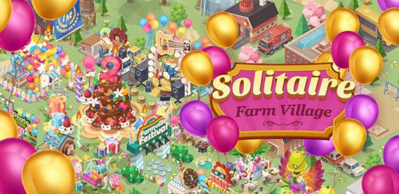 ֽ��ũׯ��׿��(Solitaire Farm Village) ֽ�ƽ����Ծֺ�ũ�ｨ�軭��
