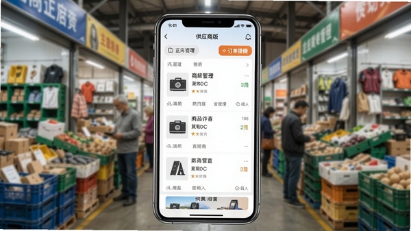 ��������Ӧ�̰�APP����չʾ���ֻ���Ļ����ʾ��Ʒ�����б��붩�����ѣ�����Ϊ�����г�������ͻ���ƶ��칫�����