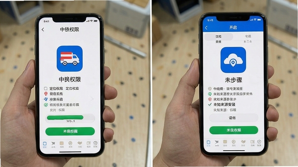 ��������APP���ֻ��ϵİ�װ��Ȩ�����ò���ʾ��ͼ��������λȨ�޿�����δ֪��Դ��װ����
