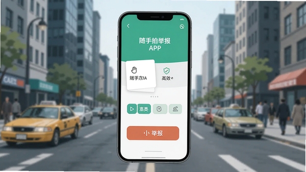 �����ľٱ�APP�û�����չʾ���ֻ���Ļ����ʾ�ż��ľٱ���ť�ͷ����ǩ�������ǳ��н־�������ִ���ƽ����ͻ����ݸ�Ч