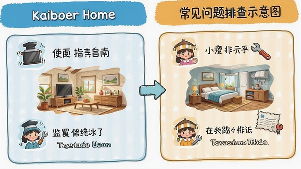 Kaiboer Homeʹ��ָ���볣�������Ų�ʾ��ͼ