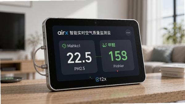 airx����ʵʱ��������������չʾPM2.5���ȩ��ֵ