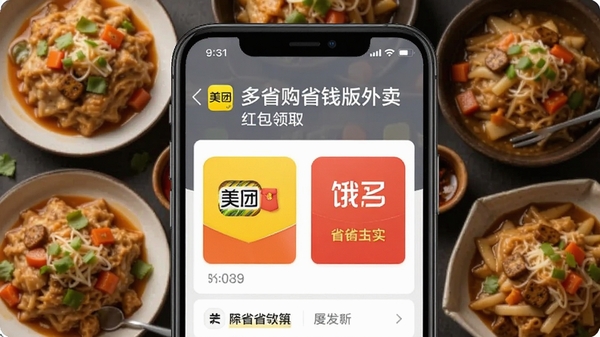 ��ʡ����ʡǮ�����������ȡҳ�棬�ֻ���Ļ��ʾ���źͶ���ô���ͼ�꣬����Ϊ��ʳ����������ͻ��ʡǮ���