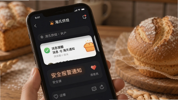���Ϻ決APP��Ϣ�����밲ȫ����֪ͨ����չʾ