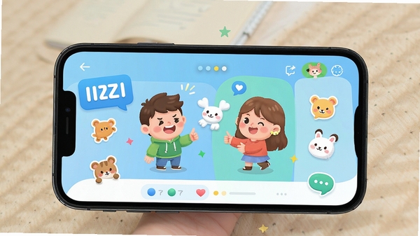 IIZI��������չʾ���ֻ���Ļ�ϳ���Ȥζ��ɫ����������������ˬɫ�����죬ͻ�����罻��Ȥζ������Χ
