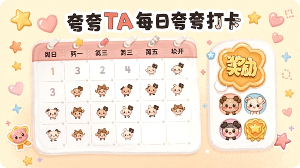 ���TAÿ�տ���ҳ�棬�����򿨼�¼�뽱��ͼ�꣬���ÿɰ����
