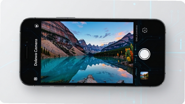 Dolewa Camera �����˾�������棬չʾʵʱ�˾�Ԥ��Ч�����ֻ���Ļ�г���ɫ�����޵ķ羰��Ƭ���������ִ����Ƽ���ʮ��