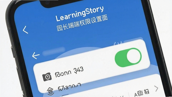 LearningStory ԰����Ȩ�����ý���ʾ��ͼ���ֻ���ĻչʾӦ��Ȩ�޹���ҳ�棬�洢�����Ȩ�޿��ش��ڿ���״̬������������