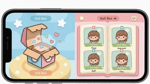 Doll box�������ֻ��ϵĲ��������ͼ��չʾ���ж�����ͼ��ҳ�棬��ͨ���·��