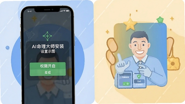 AI������ʦ��װ����ʾ��ͼ���ֻ���Ļ��ʾȨ�޿���������洢�ռ��������ƽ���廭���