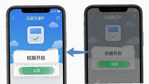 �������APP��װ��Ȩ�����ò���ʾ��ͼ���ֻ���ĻչʾȨ�޿������裬���������׶�