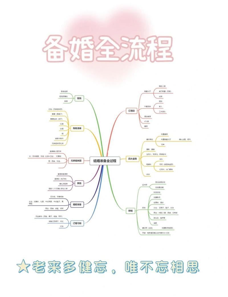 婚语-婚礼筹备助手 备婚流程预算宾客管理界面