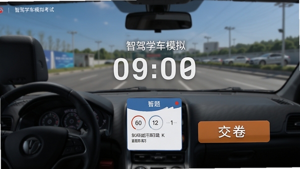 �Ǽ�ѧ��ģ�⿼�Ե���ʱ���棬���⿨�뽻����ť�����ɼ���ģ����ʵ������Χ