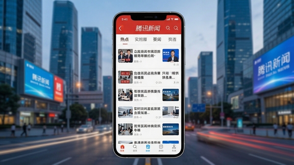��Ѷ����APP��ҳ����չʾ���ֻ���Ļ�ϳ����ȵ������б���Ҫ�����ͣ�����Ϊ�ִ�������Ѷ������ͻ������Ѷ���š�Ʒ�Ʊ�ʶ��ʵʱ��Ѷ��Χ