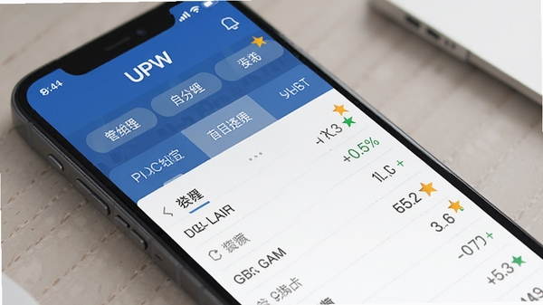 UPW������ѡ�ɹ������棬�ֻ���Ļ���ַ����ǩ���Ʊ�б��������Ǳ��ղ�ͼ�꣬�ִ�����App��Ʒ��