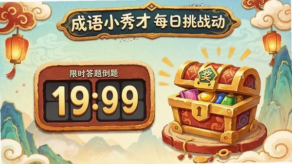 ����С���ÿ����ս�ҳ�棬չʾ��ʱ���⵹��ʱ�뽱�����䣬��ͨ������ƣ�ɫ�ʻ���
