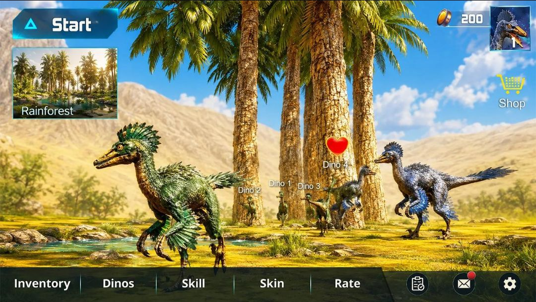 �˳���ģ����3D(Troodon Simulator)��ͼ